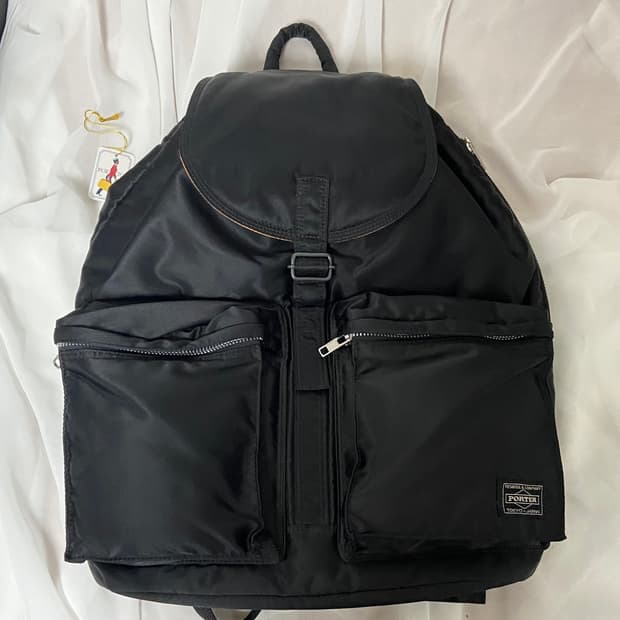 미사용급)PORTER 포터 탱커 럭색 백팩 지퍼형