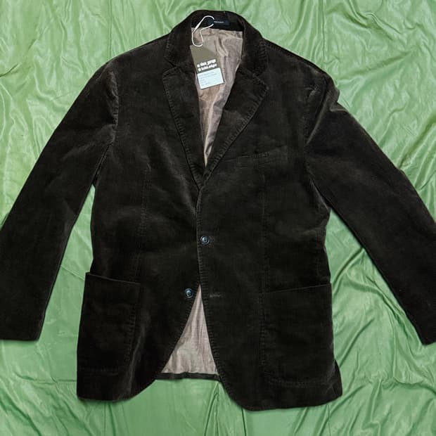 마시모두띠 코듀로이 블레이저 자켓 42