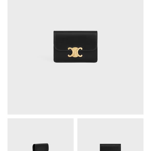 셀린느 트리옹프 플랩 카드지갑