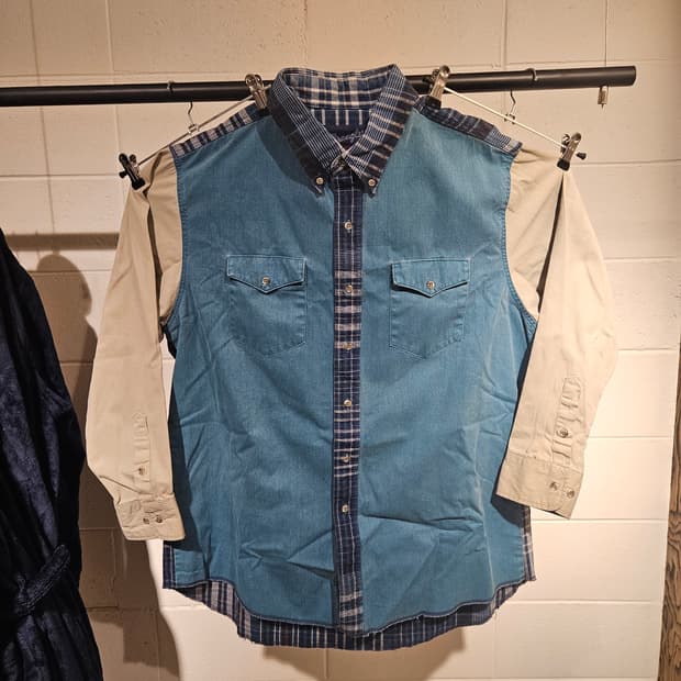 랭글러 웨스턴 셔츠 