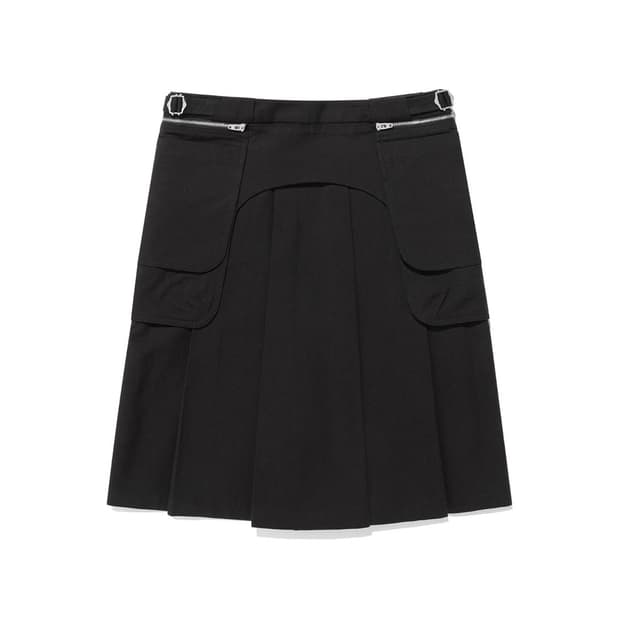 나이스고스트클럽 나고클 플리츠 벨트 스커트
