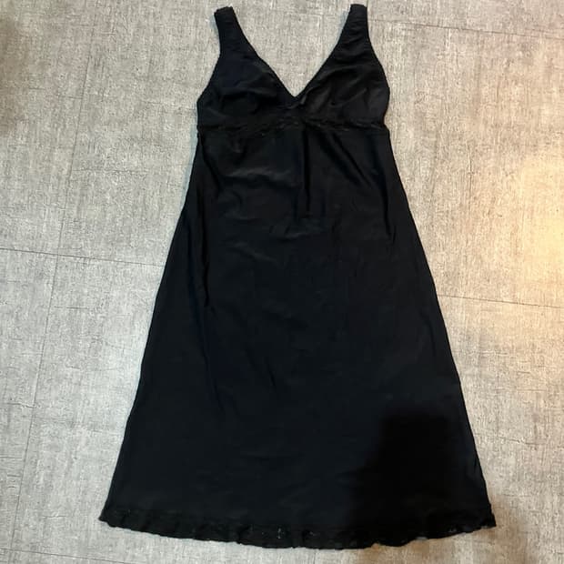 일본빈티지 하구미모리걸 달천깔페어리 레이어드슬립원피스