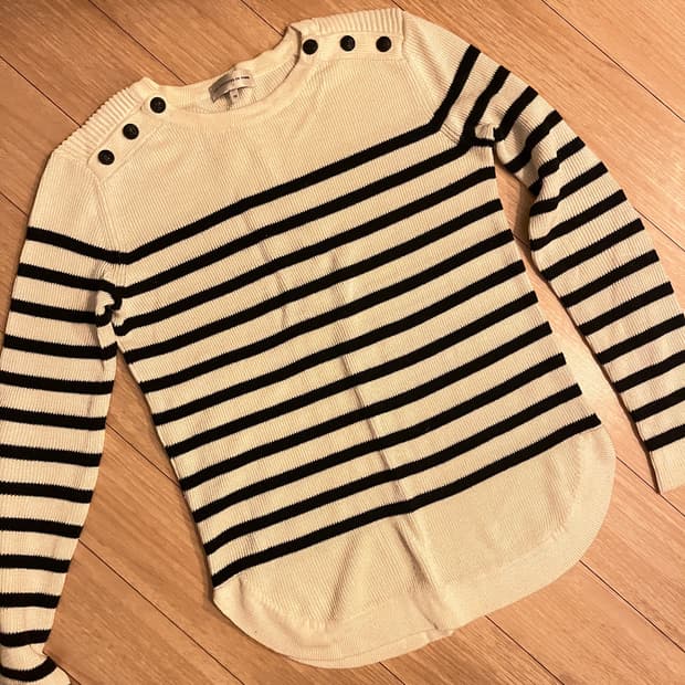 les coyotes de paris 레코요테드파리 스트라이프 니트