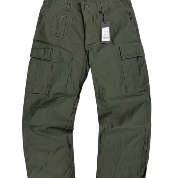 무신사스탠다드 아미 카코 팬츠 카키 새상품 (36)