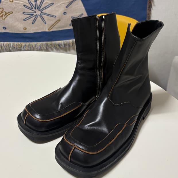 앤더슨벨 데인 스퀘어 토 첼시부츠 42