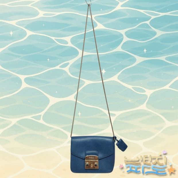 Furla 훌라 메트로폴리스 미니 체인 크로스백