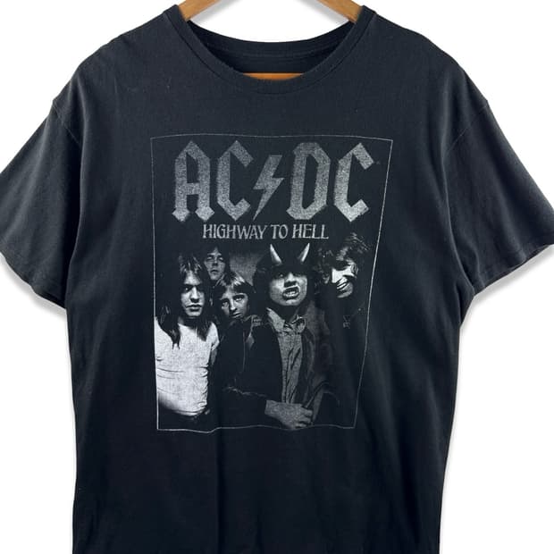 AC/DC 오피셜 하이웨이투헬 앨범아트 밴드티2105