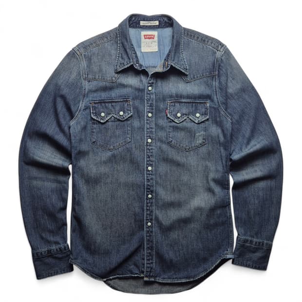 [S] 리바이스 웨스턴 데님셔츠