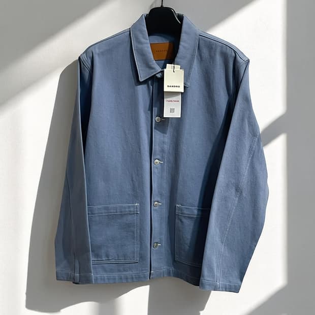 산드로 코튼 자켓