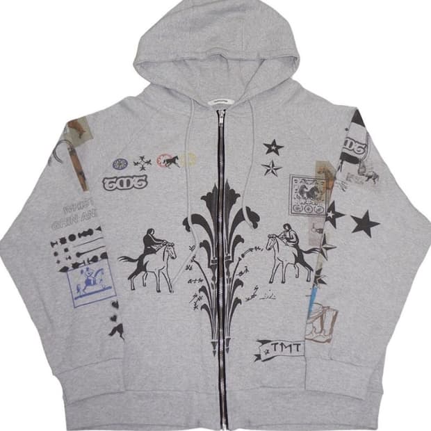 투머치택스 와플 후드집업