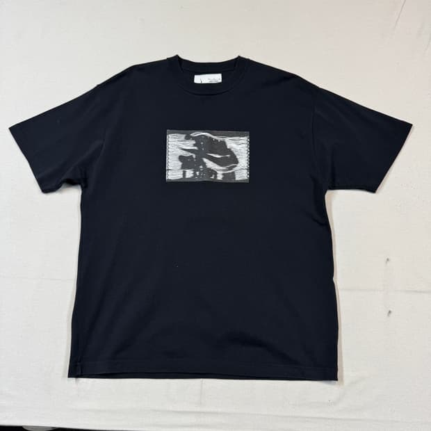 XL) 나이키 인사이드아웃 에어포스 블랙 반팔 티셔츠