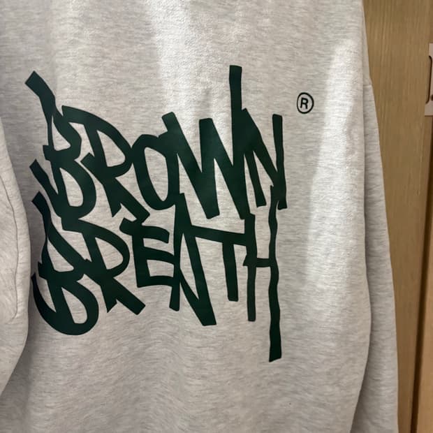 브라운브레스 기모 후드티