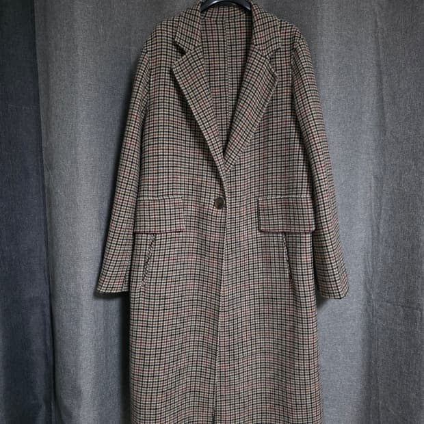 쏘울 호주메리노울 핸드메이드 코트