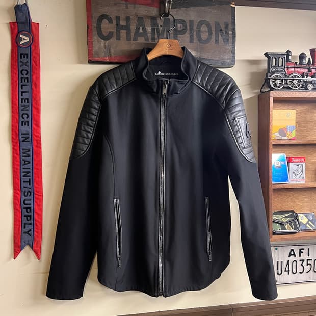 MOOSE KNUCKLES Hybrid Leather Jacket