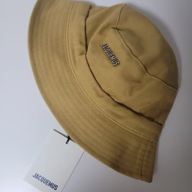 자크뮈스 버킷햇 르 밥 가조 베이지 60