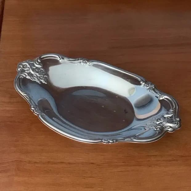 빈티지 실플 오발보울 