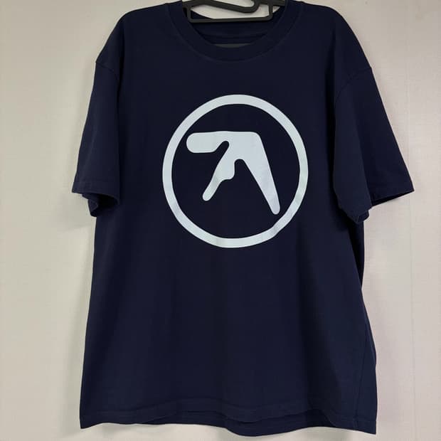 에이펙스 트윈 aphex twin 부틀렉 빈티지 반팔 티셔츠