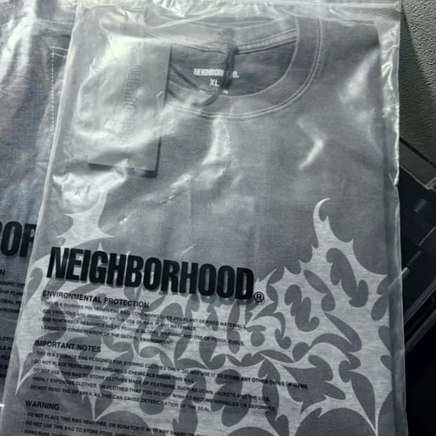 NEIGHBORHOOD 랫 그래픽 롱슬리브