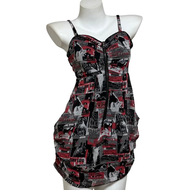 Ghost of harlem 갸루펑크맛 드레스