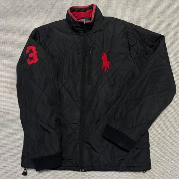 폴로 빅포니 경량패딩 퀄팅자켓