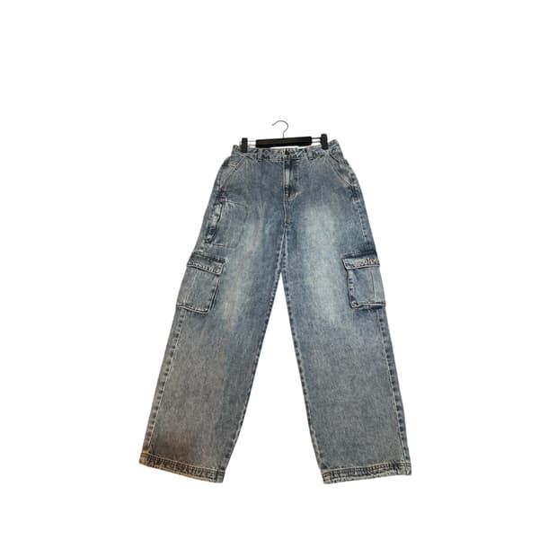 스컬프터 데님 카고 팬츠 바지 S사이즈