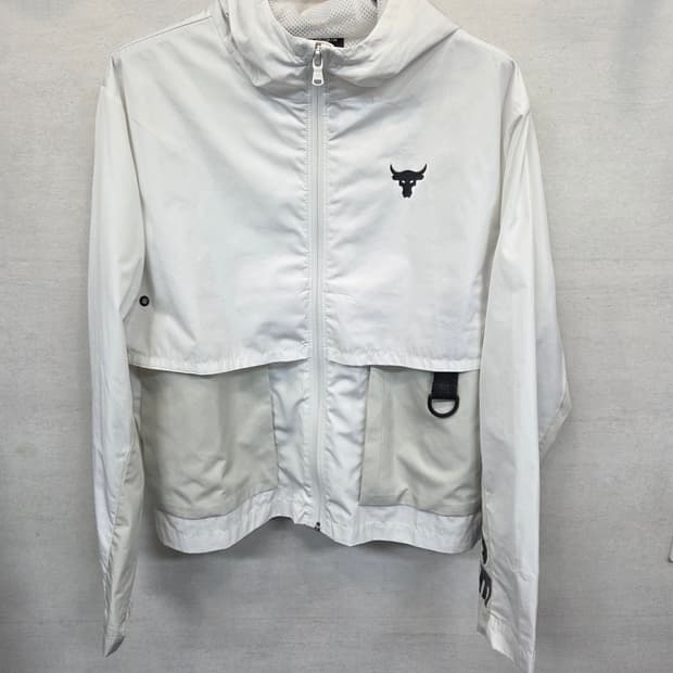 언더아머 여성 프로젝트 락 우븐 바람막이 자켓 m