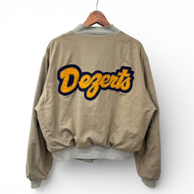 80's 데저트+ 극초기형 봄버 자켓