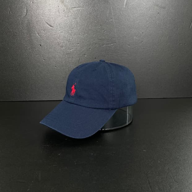 폴로 랄프로렌 아이코닉 코튼 치노 볼캡 QR 인증