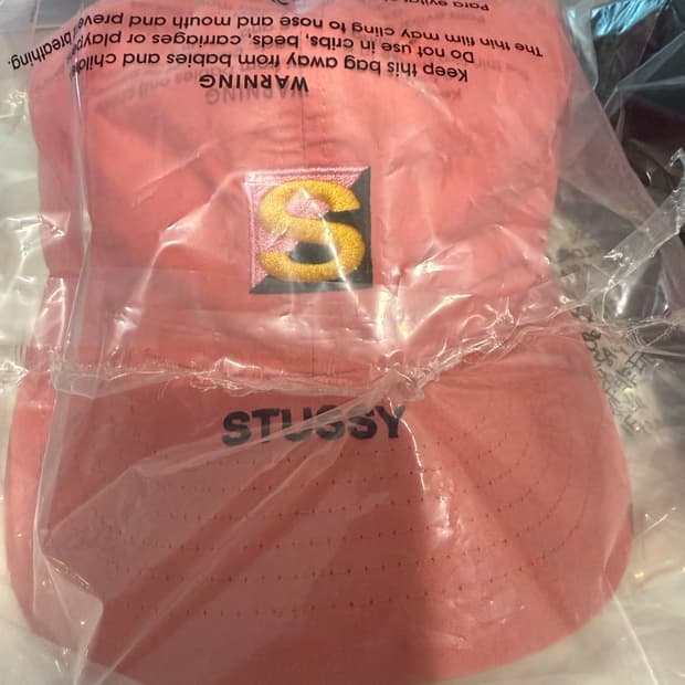 17SS 스투시 S스퀘어 로우프로 캡 