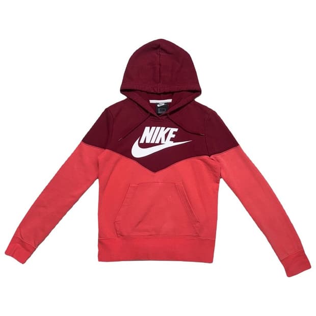 NIKE 후드티 레드 S