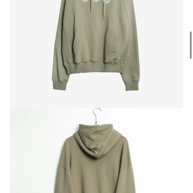 999휴머니티 후드티 (올리브) 3사이즈