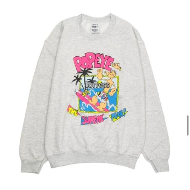 Wild Donkey 와일드동키 뽀빠이 맨투맨 M