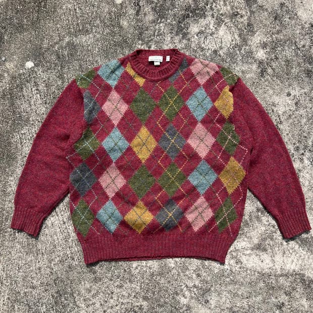 70’s Made in Ireland L.L. Bean 울 스웨터