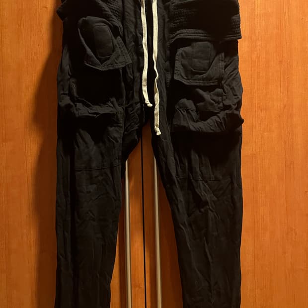 릭오웬스 태권도 팬츠