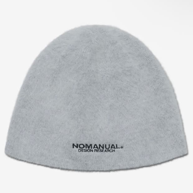 NM HAIRY BEANIE - LIGHT GRAY