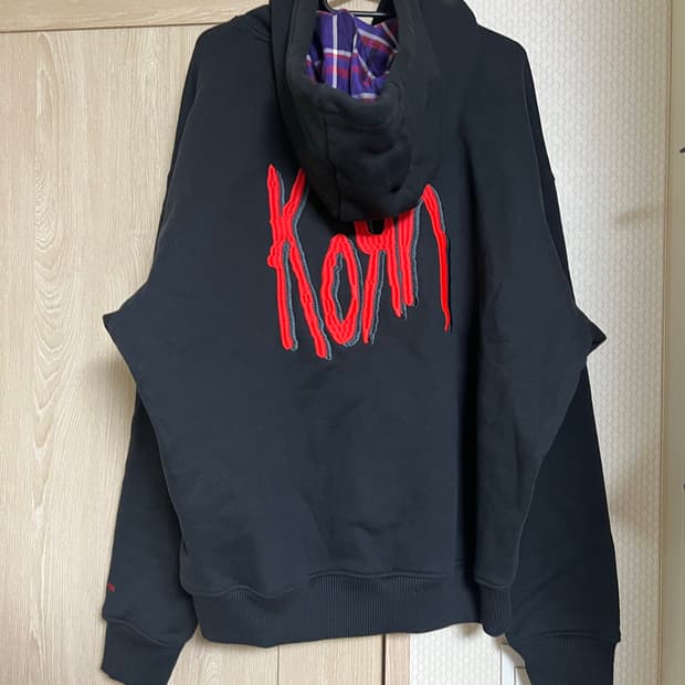 아디다스x Korn 아디다스 콘 콜라보 후드 새상품