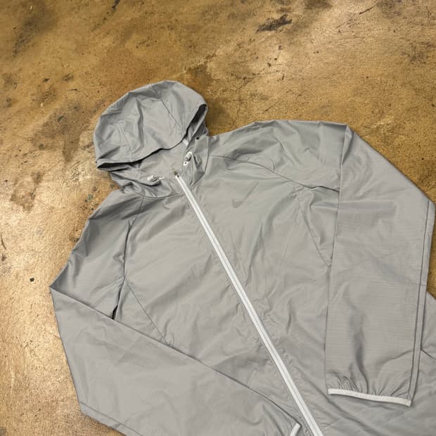 [정품/S] 나이키 바람막이 후드 집업 그레이 b10
