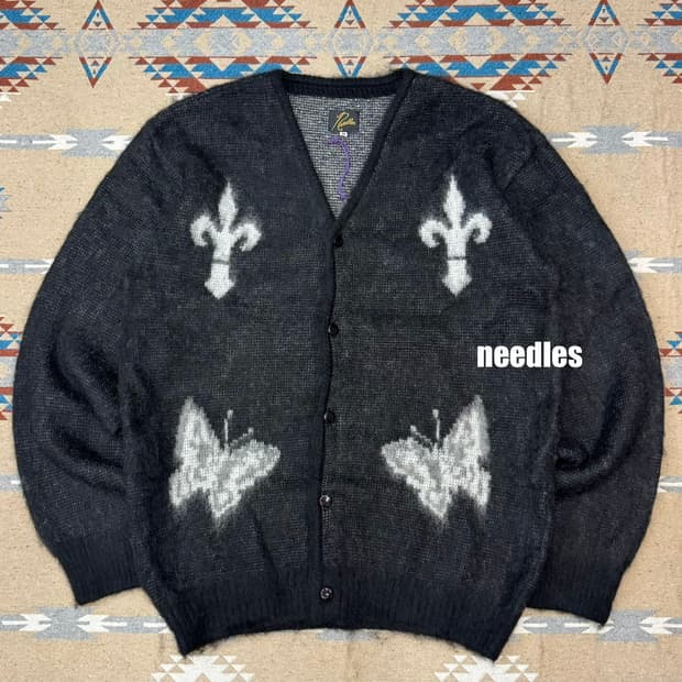 [M] 니들스 모헤어 가디건 (콘즈익스크루시브)