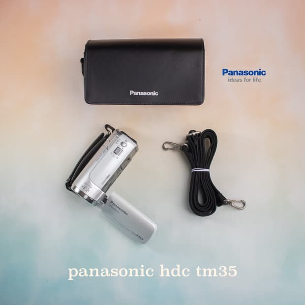 파나소닉 hdc tm35 화이트컬러 (고마츠나나 캠코더 영상캡쳐본0)
