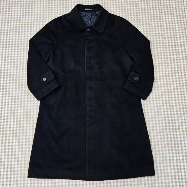 갤럭시 카디널 캐시미어100 롱 코트 남자100