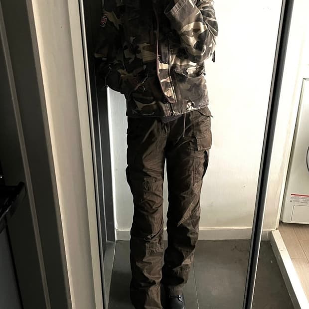 밀리터리 후드 워크자켓