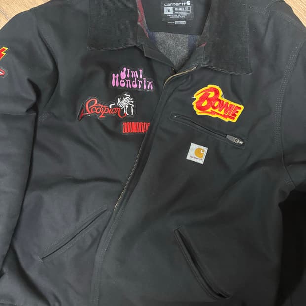 칼하트 디트로이트 자켓 패치 커스텀 xxl