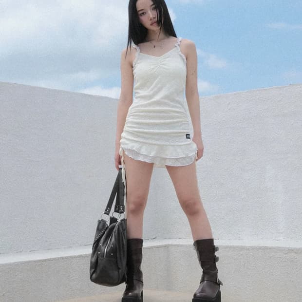ason 애즈온 블라썸 미니원피스