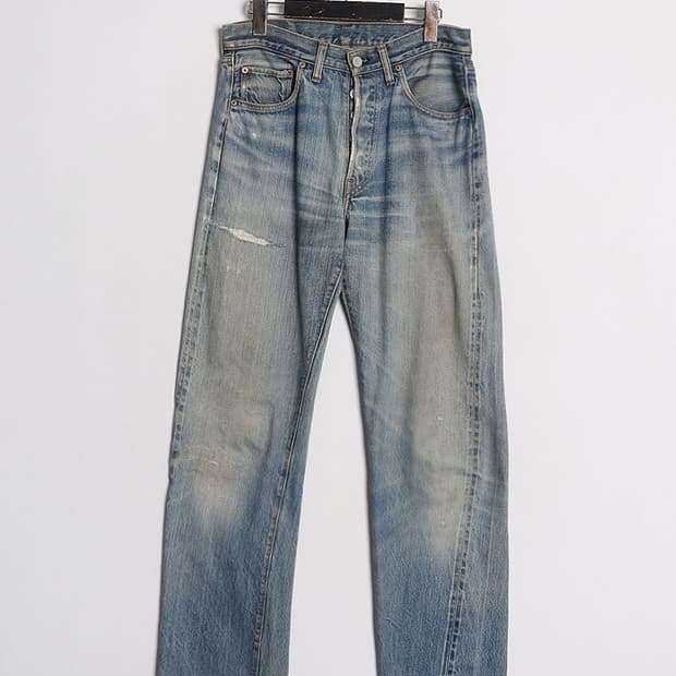 70's Levi's 1501-0117 66전기 셀비지  (29~30)