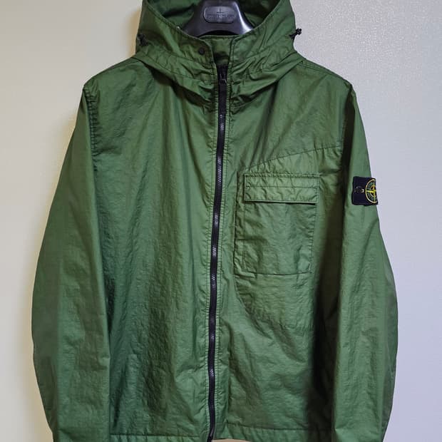 스톤아일랜드 멤브라나 3L TC 후드 자켓