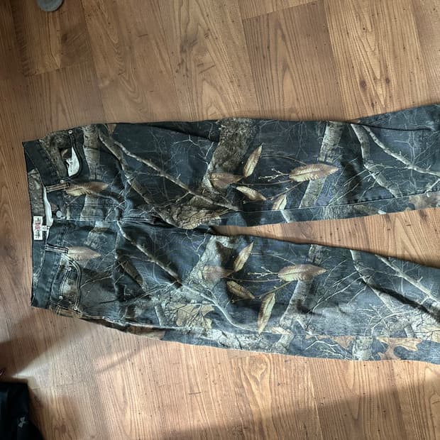 스투시 리얼 트리 카모 팬츠 