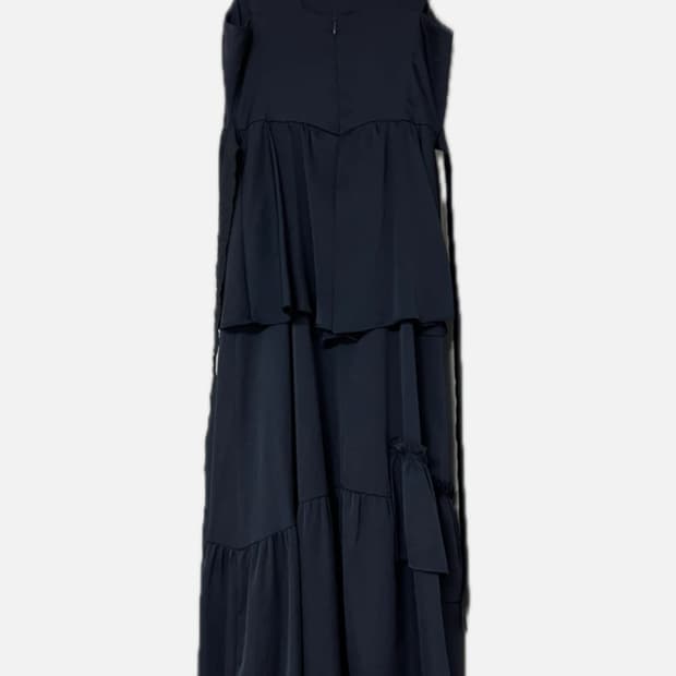 it micha 네이비 프릴 원피스