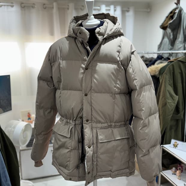 80s 에디바우어 카라코람 다운 파카 (XL)