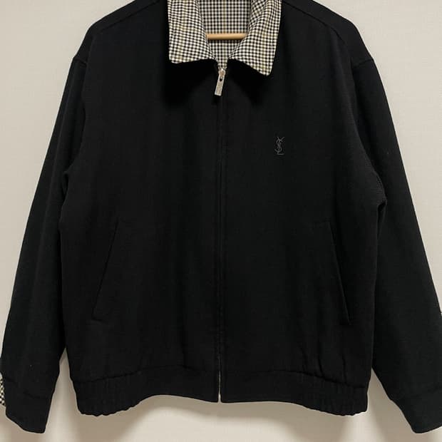 이브 생 로랑 뿌르옴므 리버시블 스윙탑 자켓