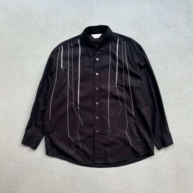 지에다 오버핏 셔츠